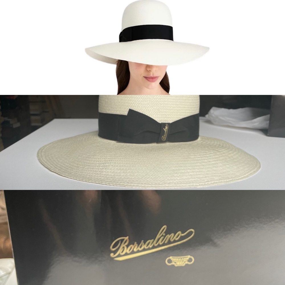 Borsalino hat Violet NWT size Small